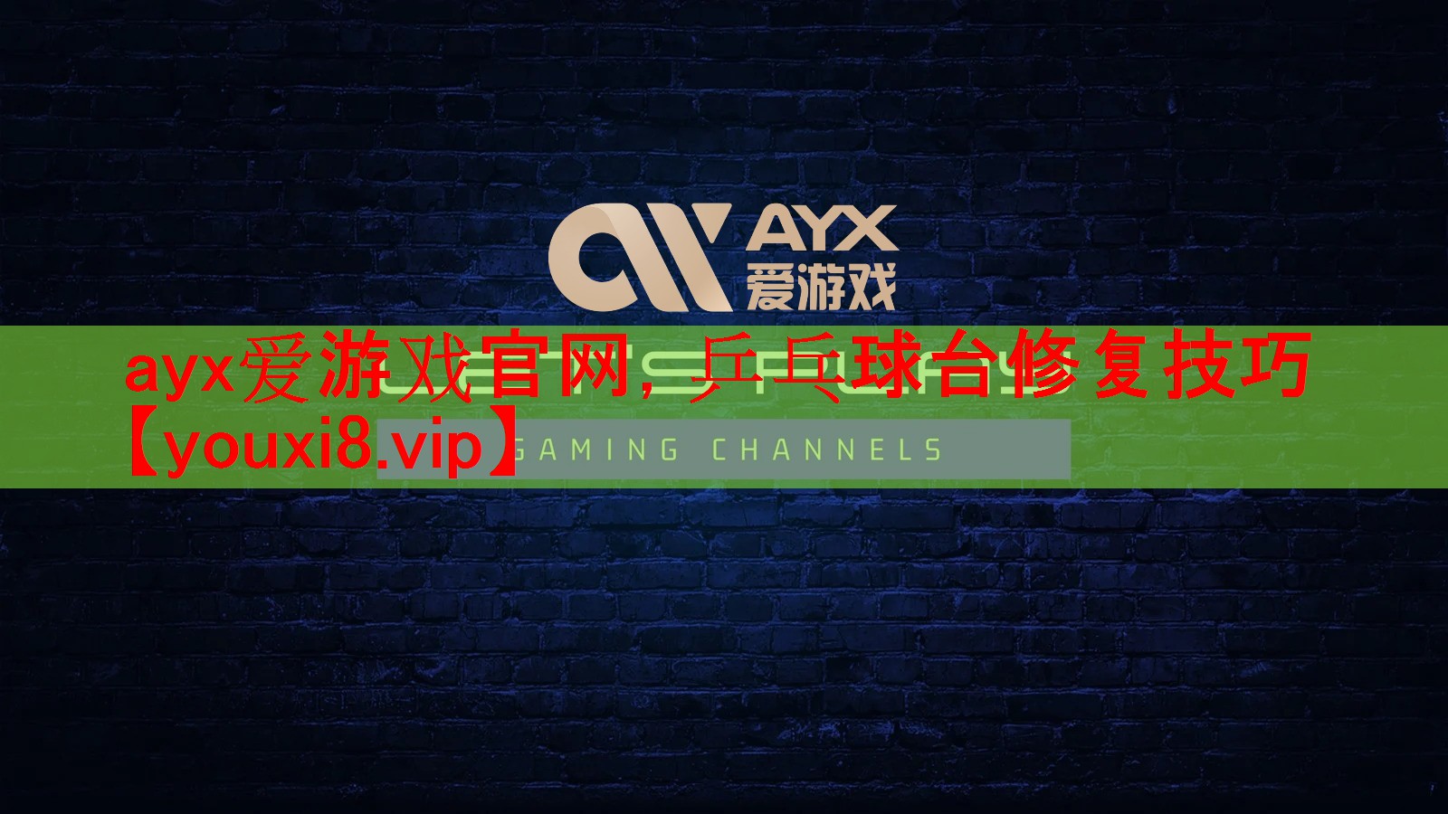 ayx爱游戏官网，乒乓球台修复技巧